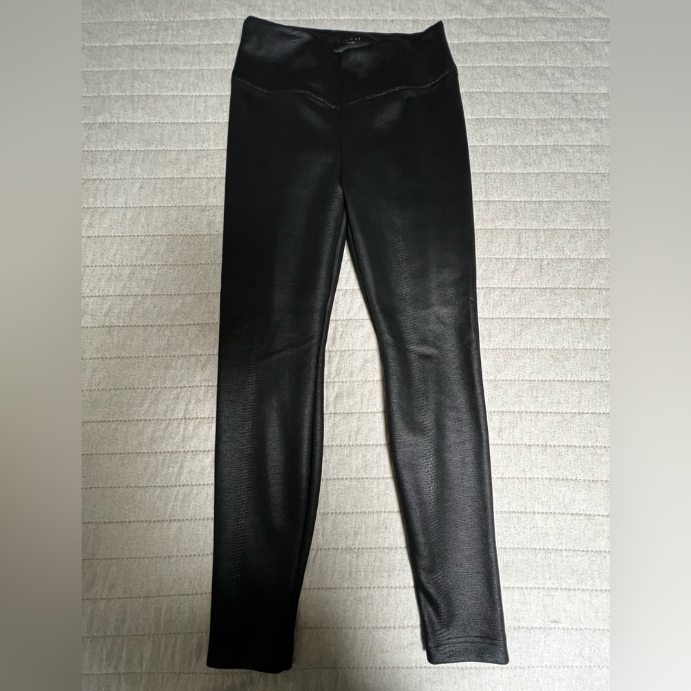 White House Black Market Runway Leather Leggings